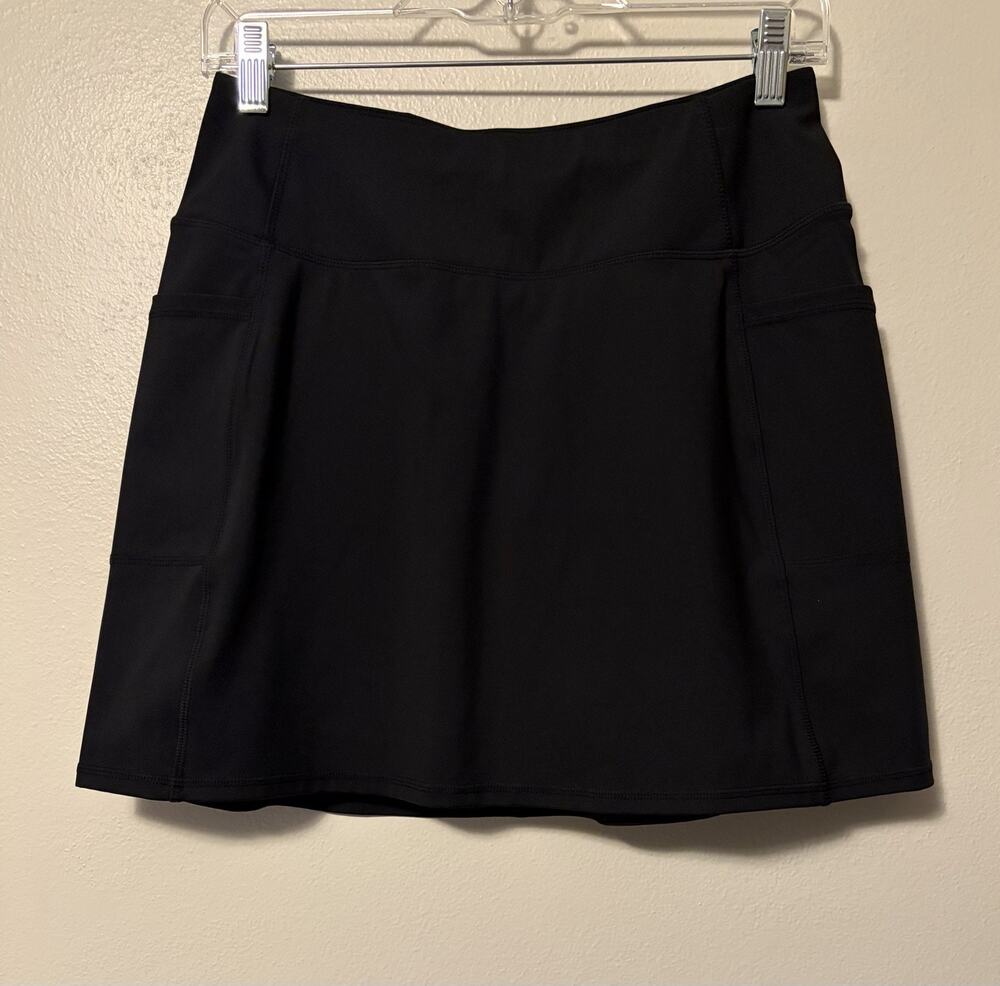 Skechers GOWALK Skort Breathable UPF 40+ protection Black Women’s Size Small